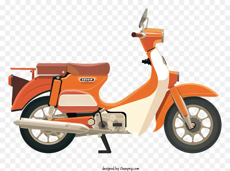 Moped Retro，Sepeda Motor PNG