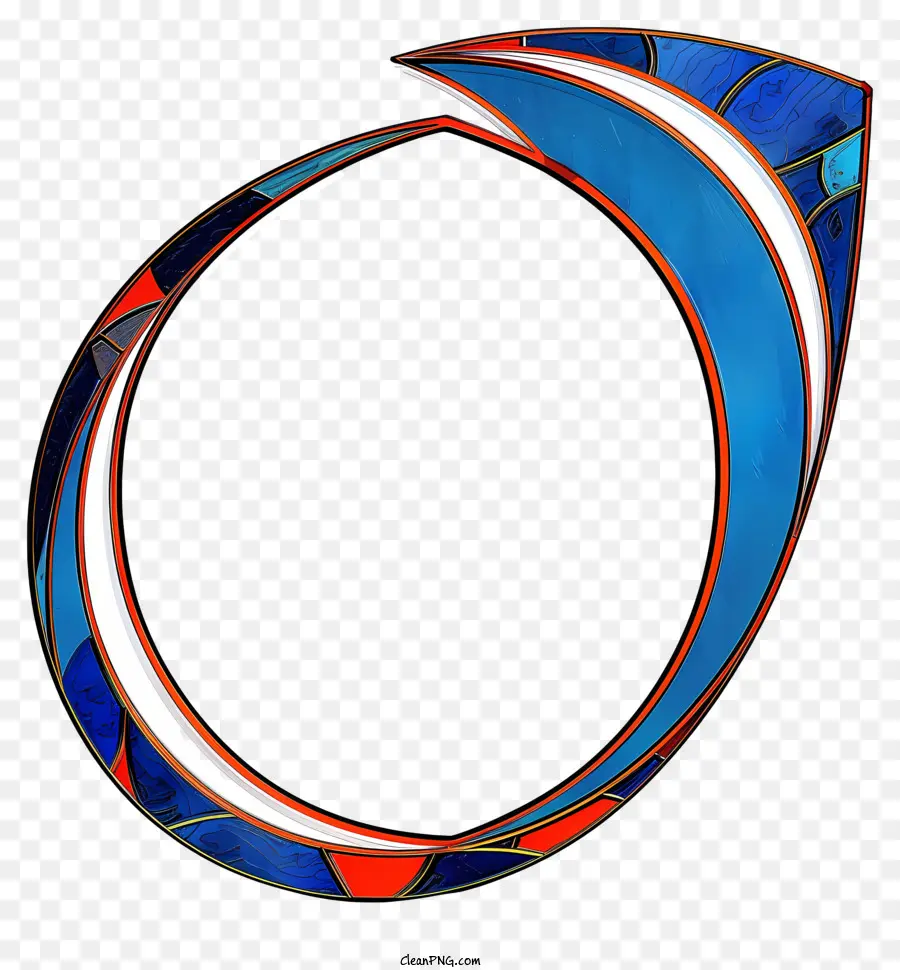 Biru Arc，Kaca Patri PNG