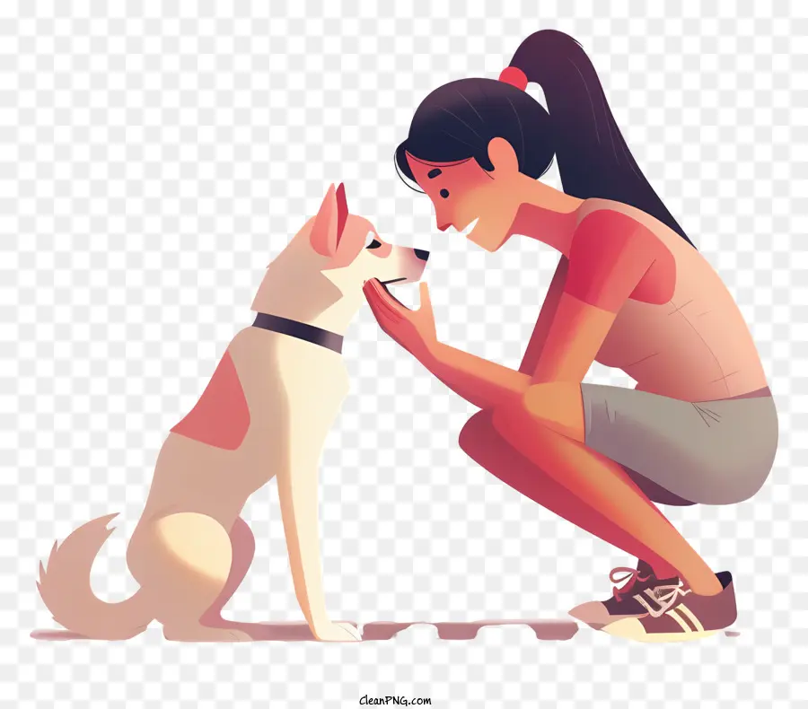 Wanita Bermain Dengan Anjing，Wanita PNG