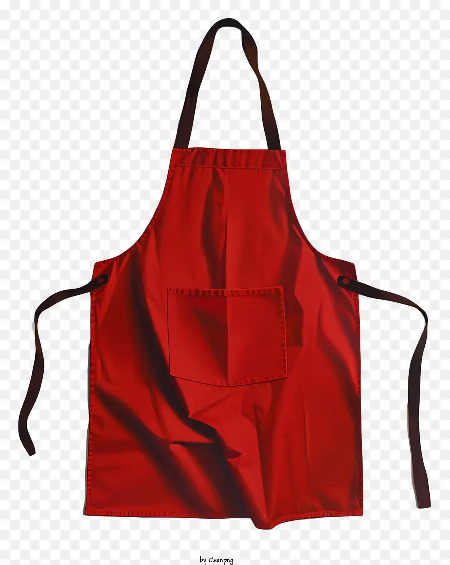 Celemek，Merah Apron PNG