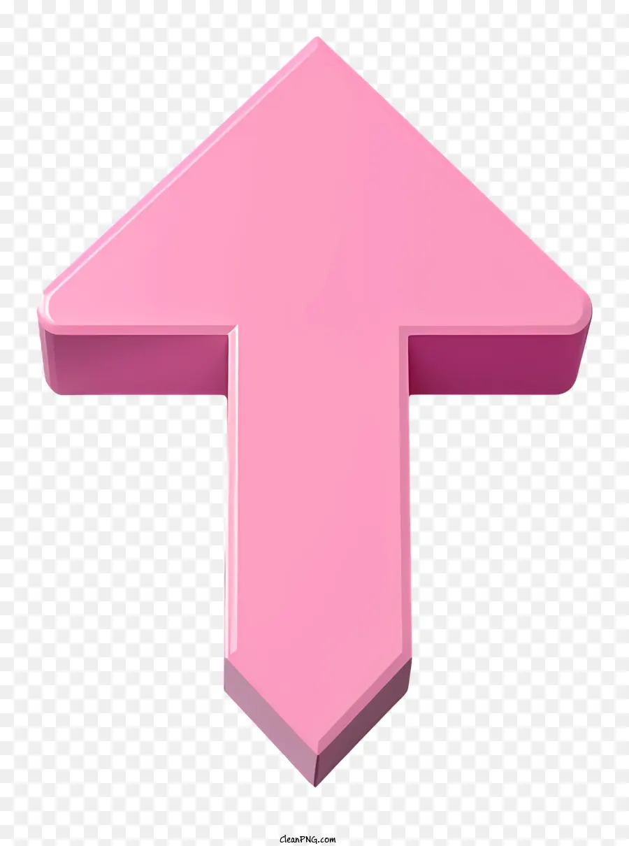 Pink Up Arrow，Panah PNG