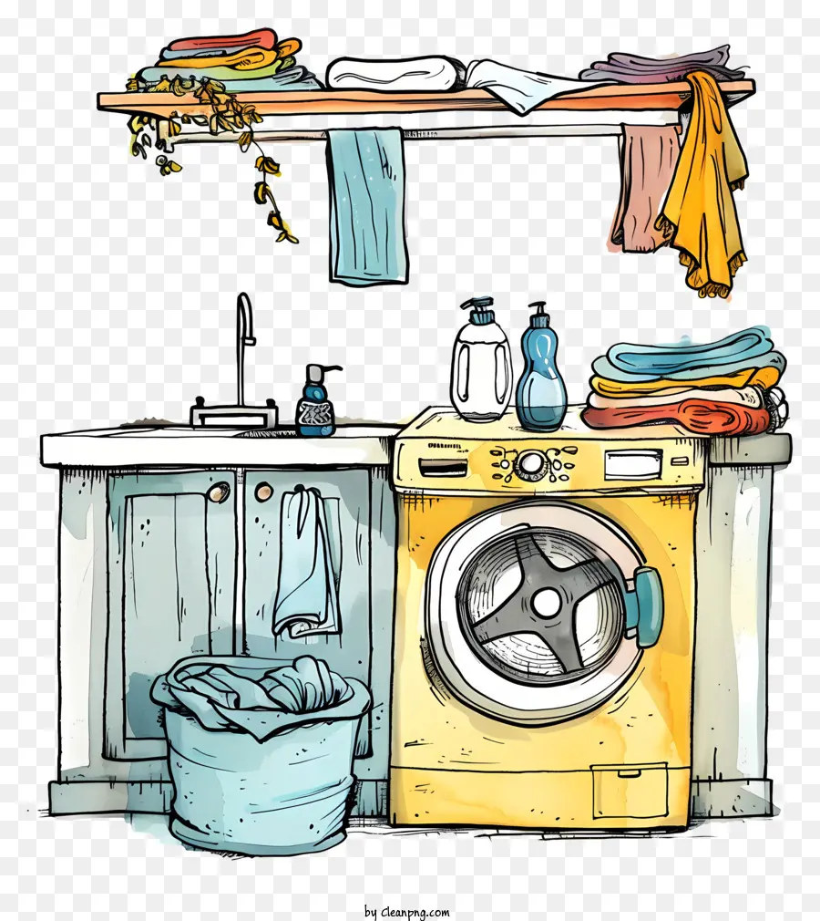 Hari Laundry，Mesin Cuci PNG