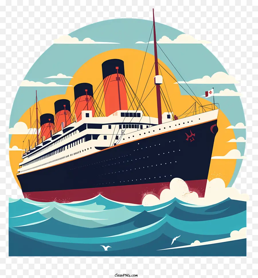 Hari Peringatan Titanic，Kapal Laut PNG