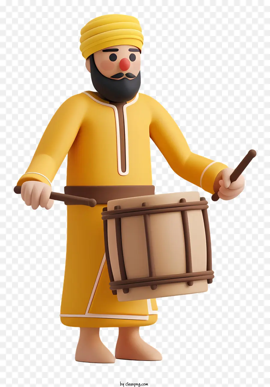 Ramadhan Drummer，Pakaian Tradisional PNG