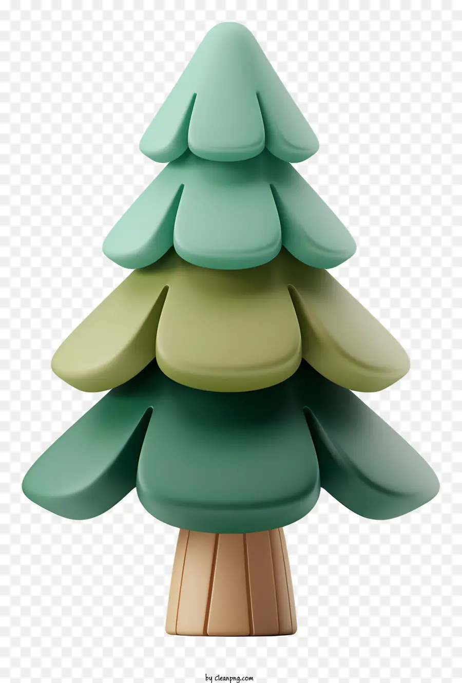 Pohon Natal，Pohon Pinus PNG