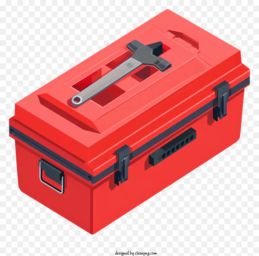 Merah Toolbox，Kotak Alat PNG