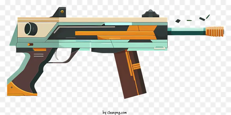 Pistol，Senjata Futuristik PNG