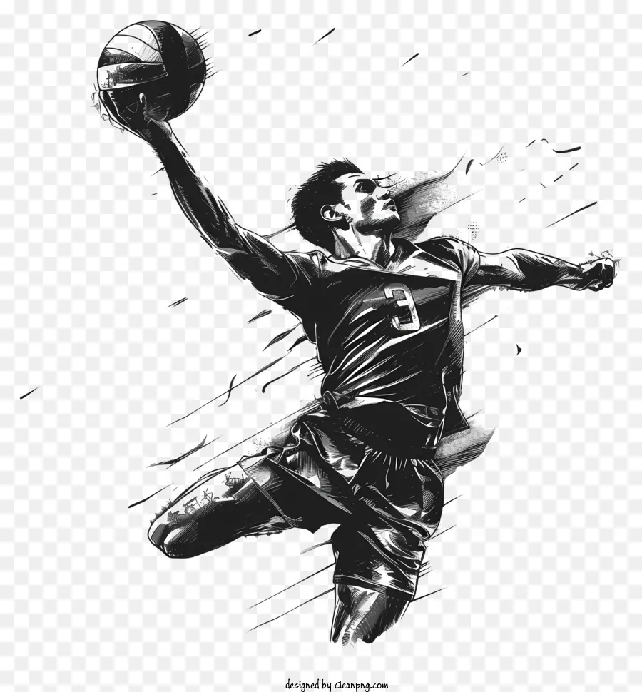 Pemain Bola Voli，Pemain Bola Basket PNG