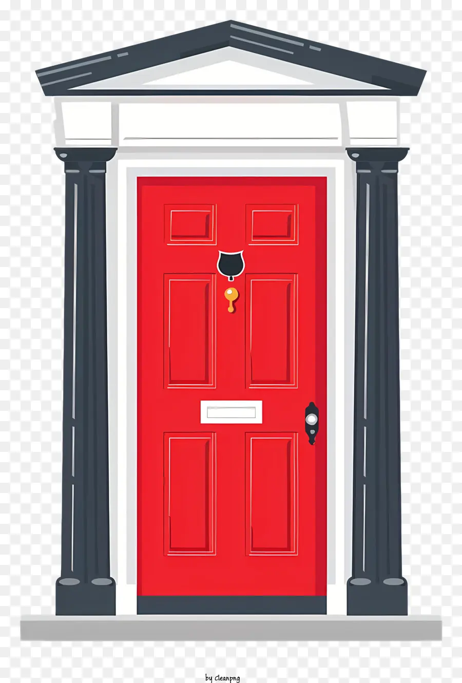 Pintu，Pintu Depan Merah PNG