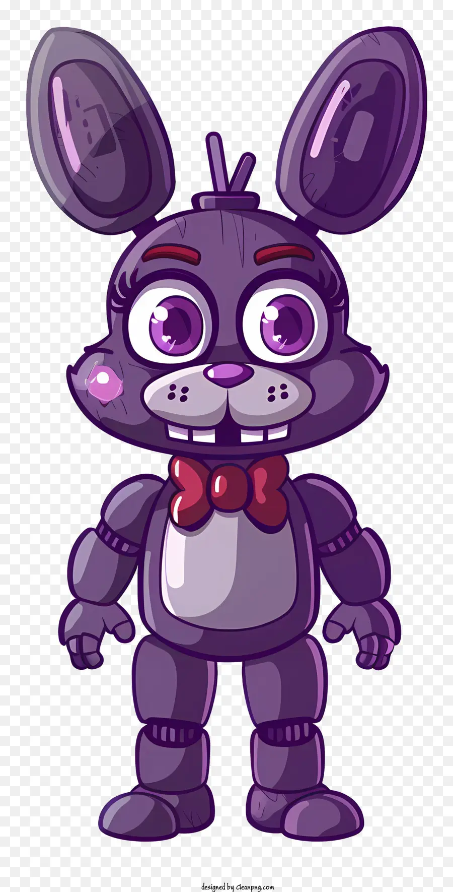 Fnaf Bonnie，Kelinci Ungu PNG