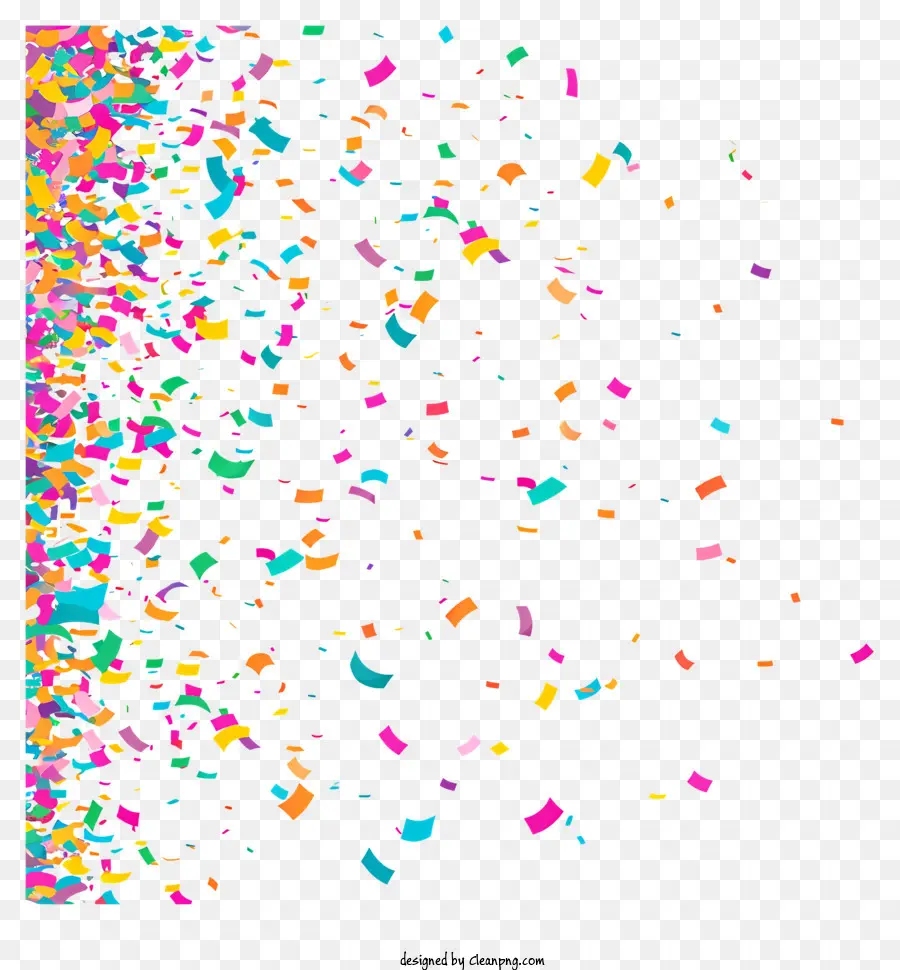 Confetti，Warna Warni PNG