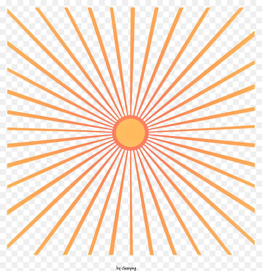 Sinar Matahari，Sunburst PNG
