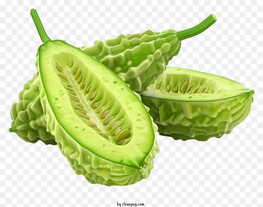 Melon Pahit，Hijau PNG