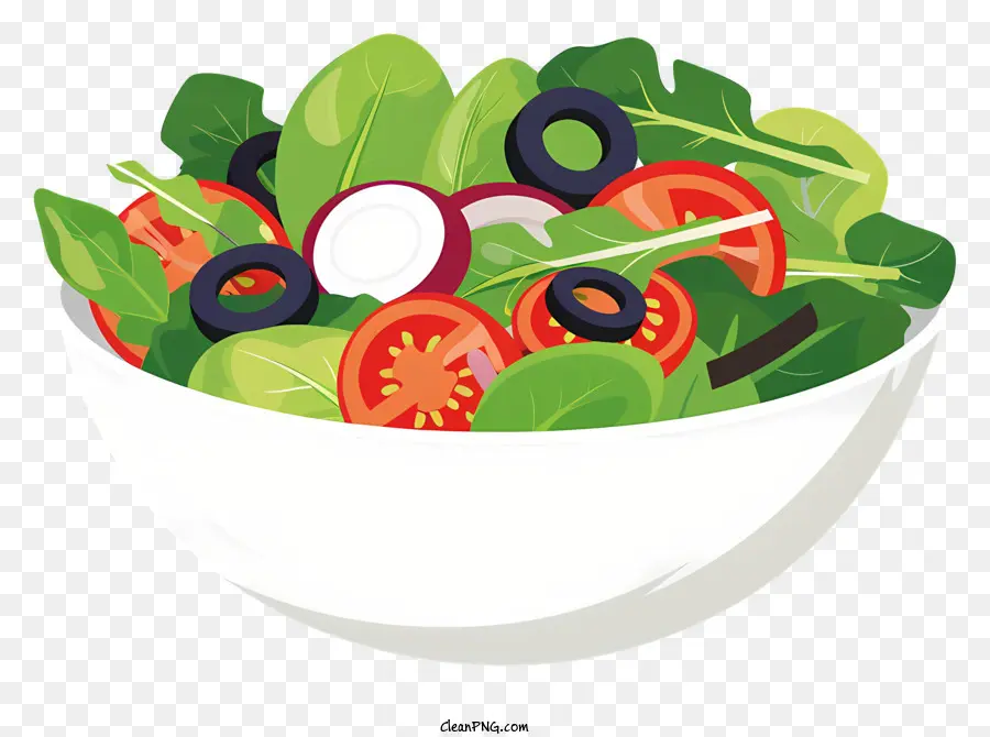 Tempat Sayuran，Salad PNG