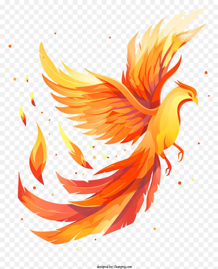 Phoenix，Phoenix Berwarna Warni PNG