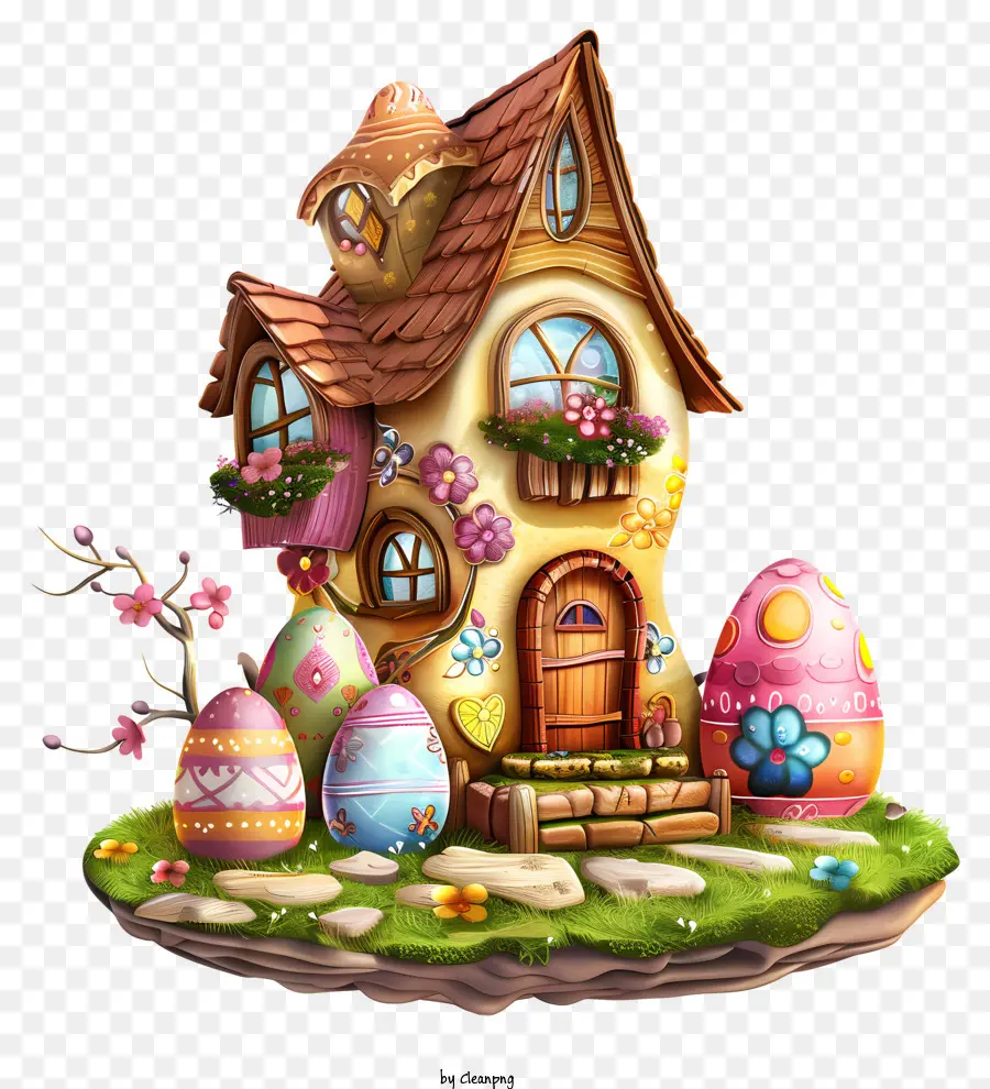 Rumah Telur Paskah，Rumah Aneh PNG
