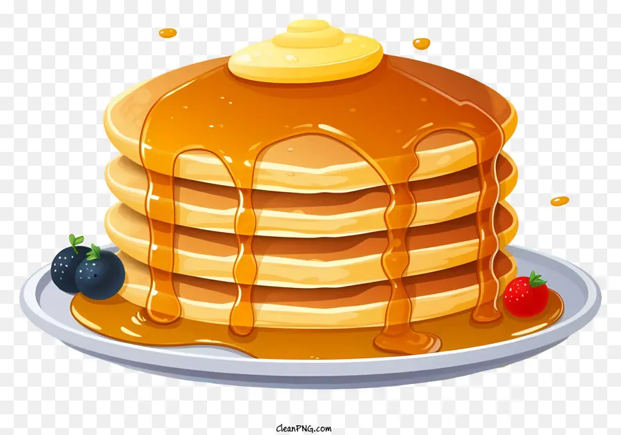 Pancake，Sirup PNG
