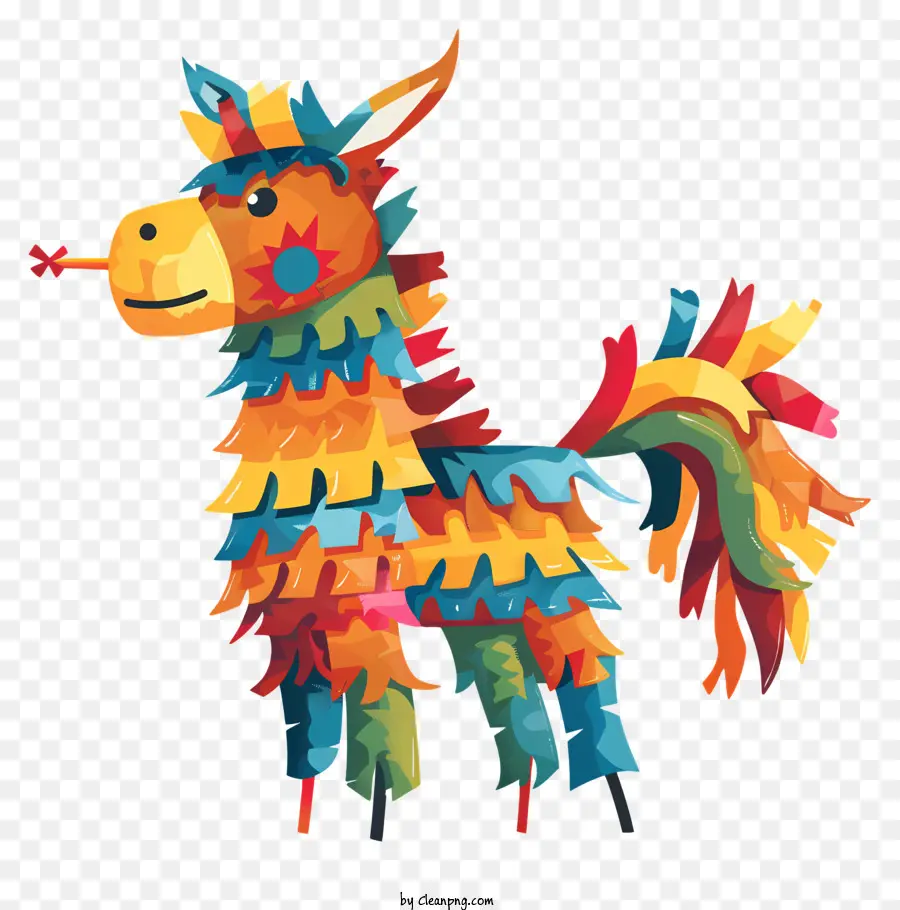 Pinata Meksiko，Piñata Berwarna Warni PNG