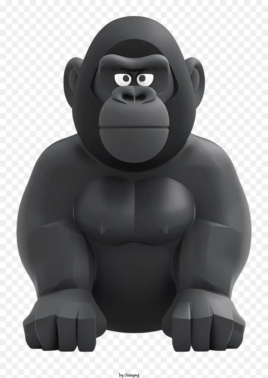 Gorila，Intens PNG