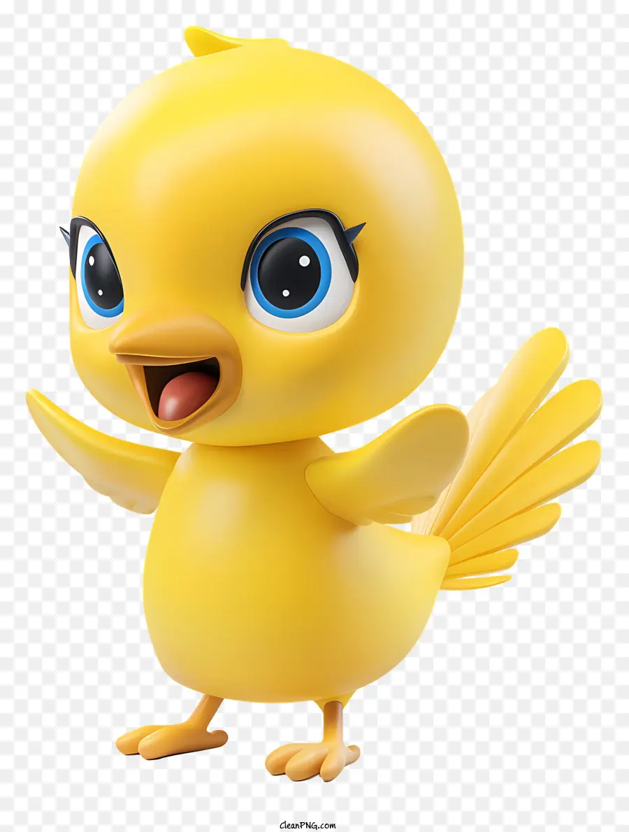 Burung Tweety，Burung Kuning PNG