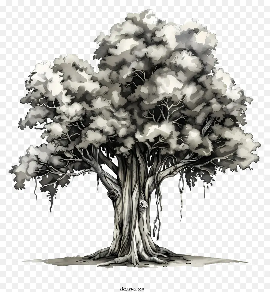 Pohon Bodhi，Pohon PNG