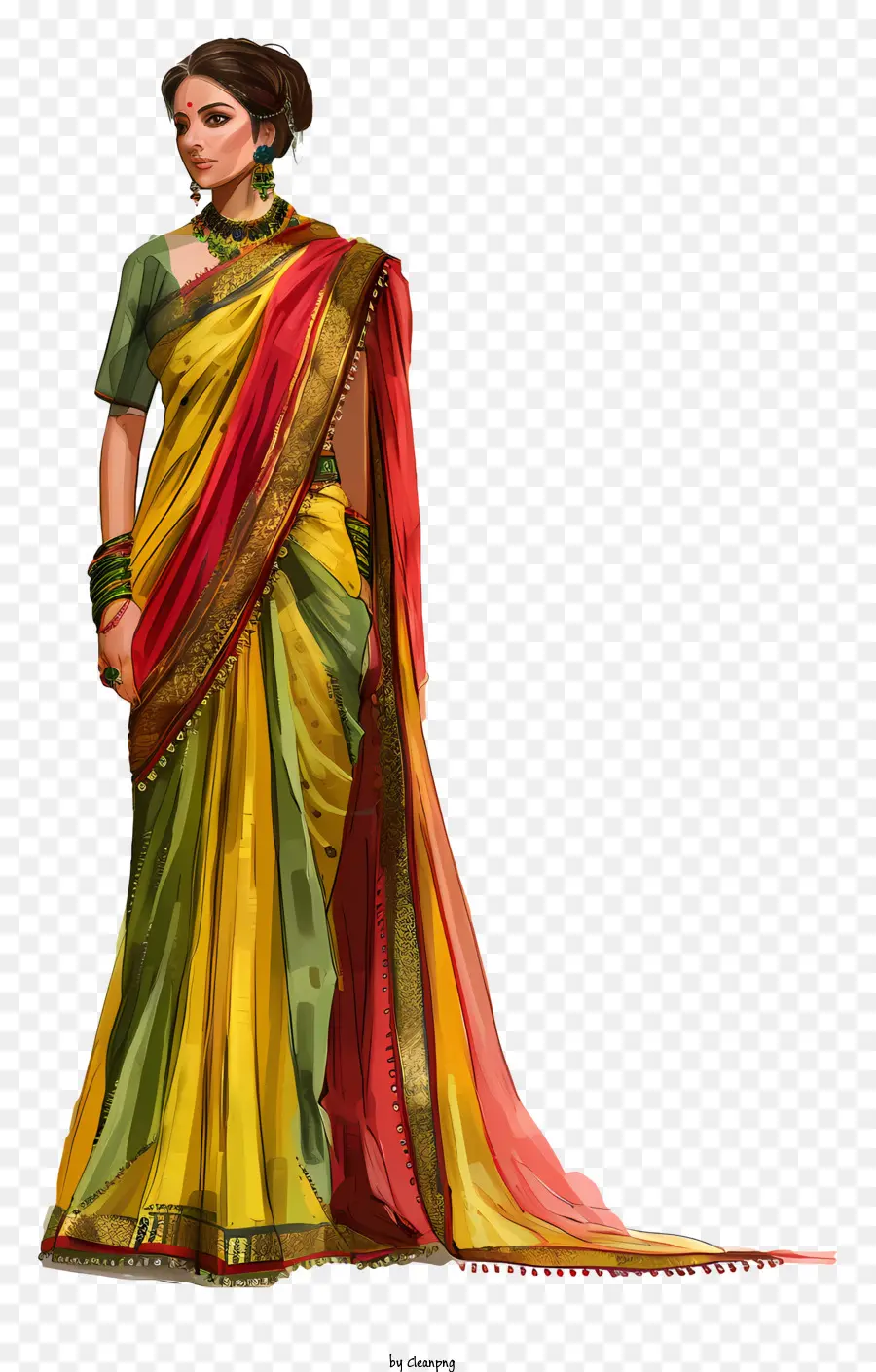 Sari India，Sari PNG