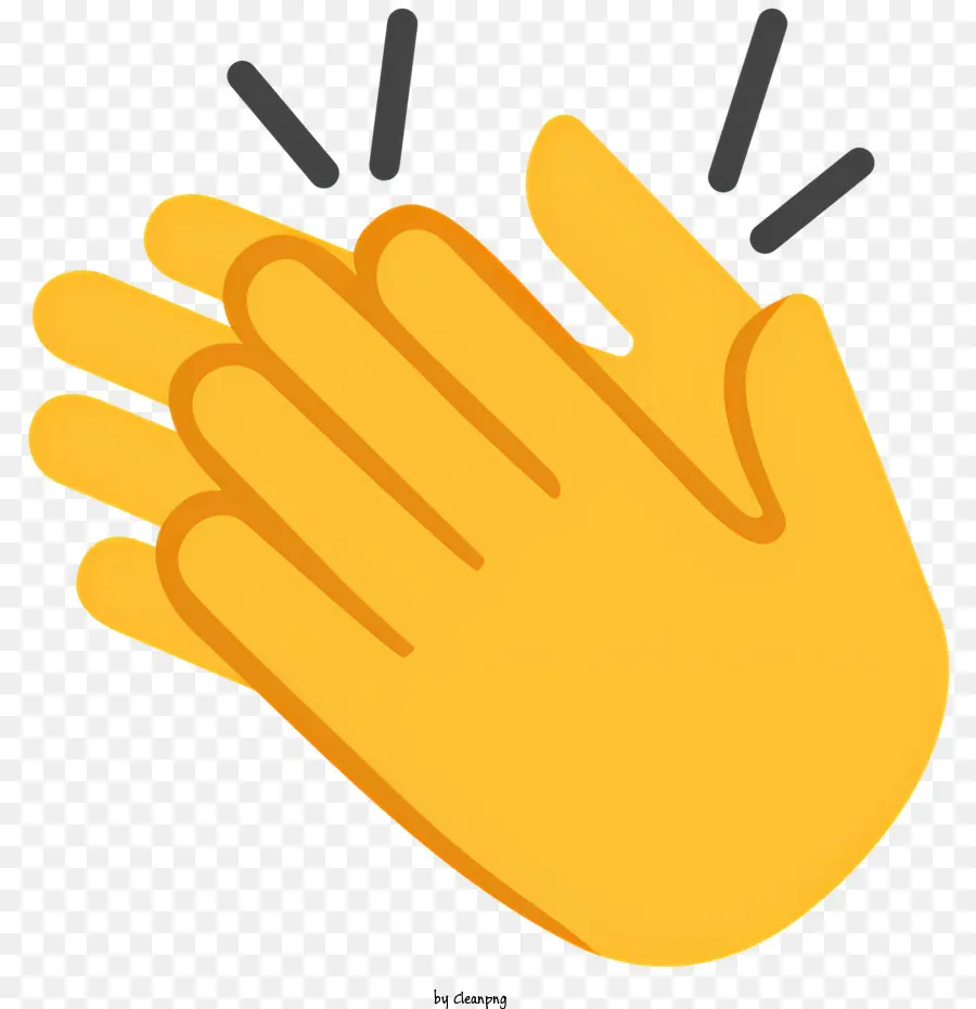 Emoji，Bertepuk Tangan PNG