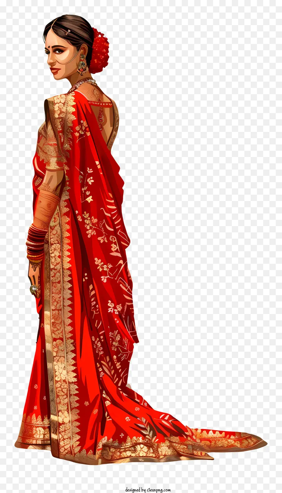 Saree India，Sari PNG