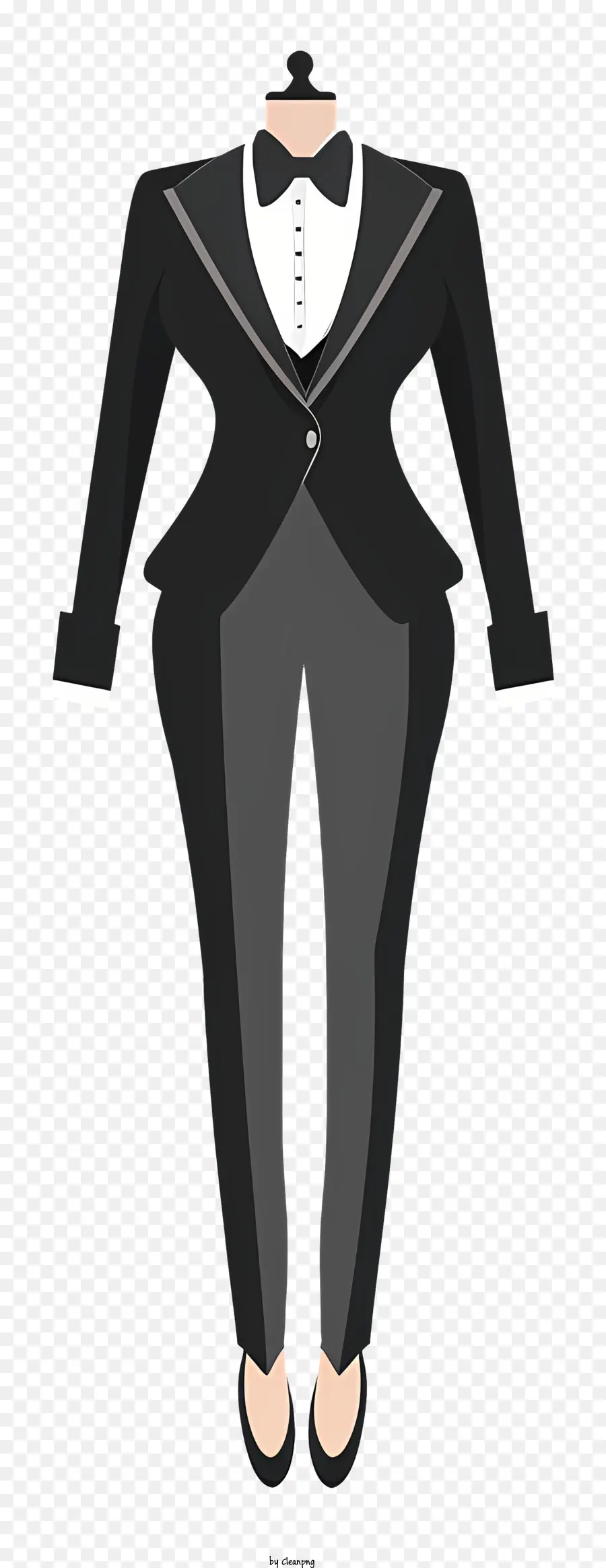 Pakaian Formal，Tuxedo Yang PNG