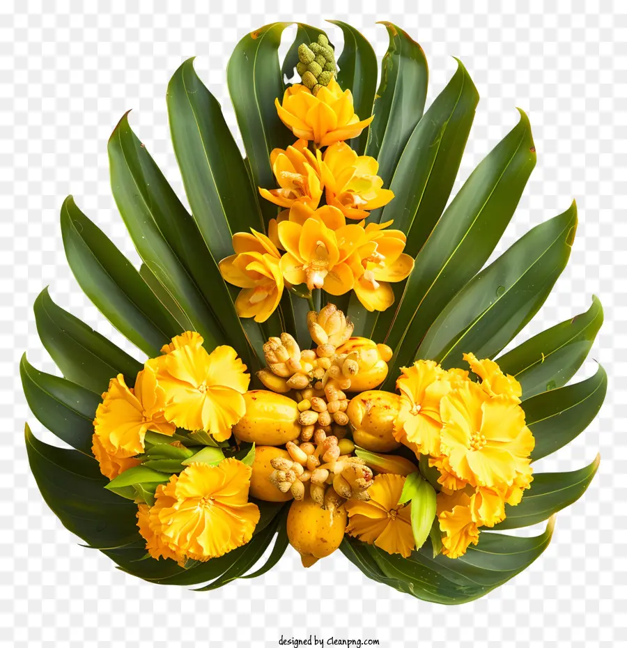 Vishu，Bunga Kuning PNG