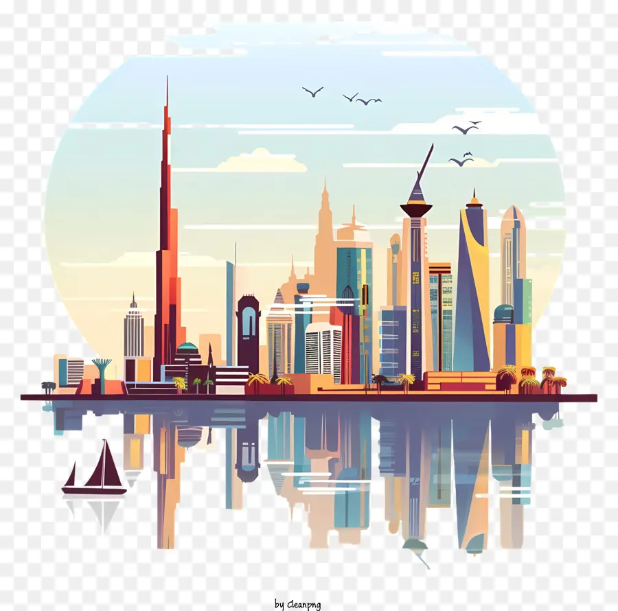 Cakrawala Dubai，Cakrawala Kota PNG