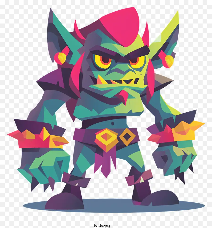 Goblin，Monster Kartun PNG