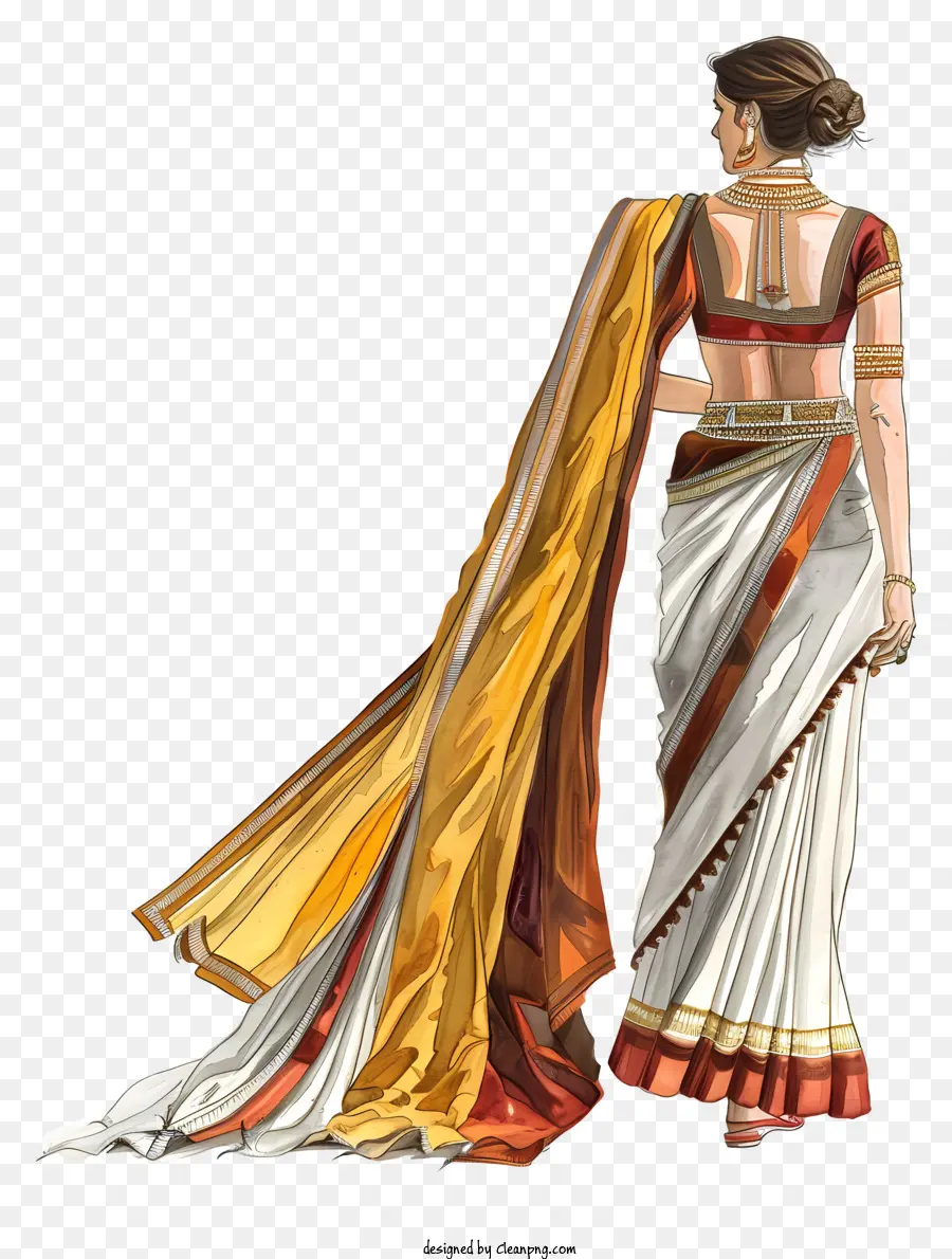 Sari India，Sari PNG