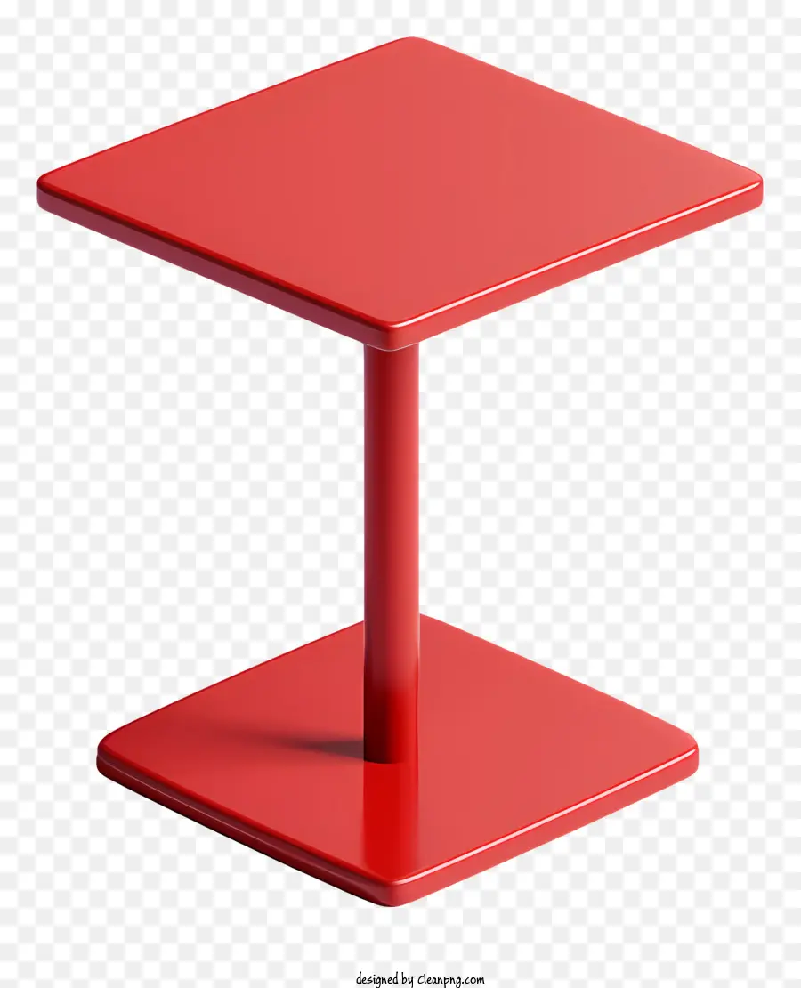 Meja Merah，Hasil Akhir Yang Mengkilap PNG
