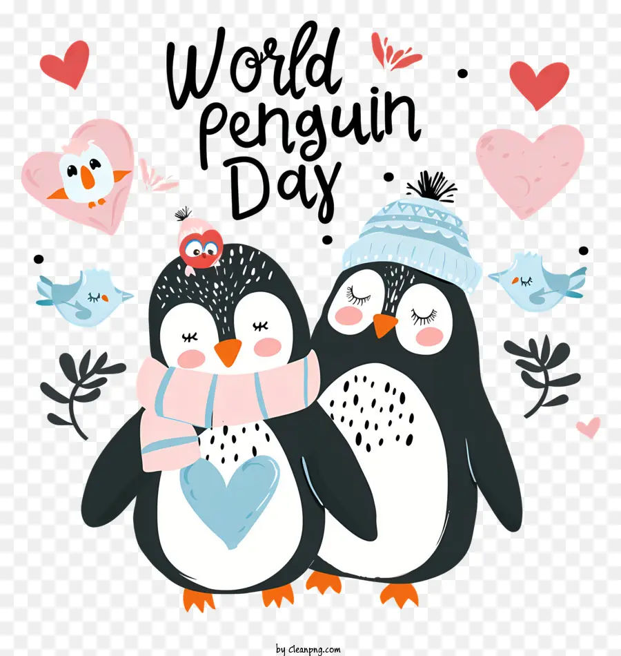 Dunia Penguin Hari，Penguin Lucu PNG