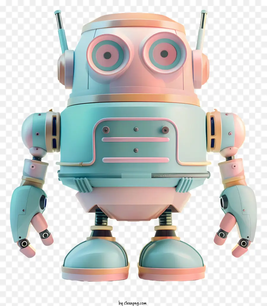 Robot，Biru PNG