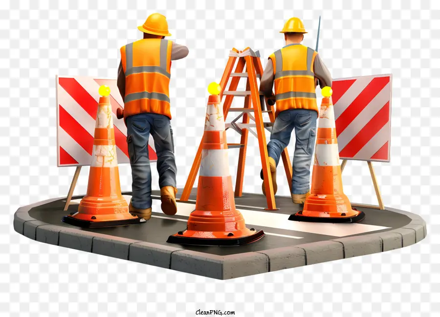 Perbaikan Jalan，Pekerja Konstruksi PNG