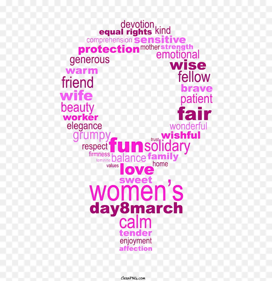 Selamat Womens Day，Pawai Wanita PNG