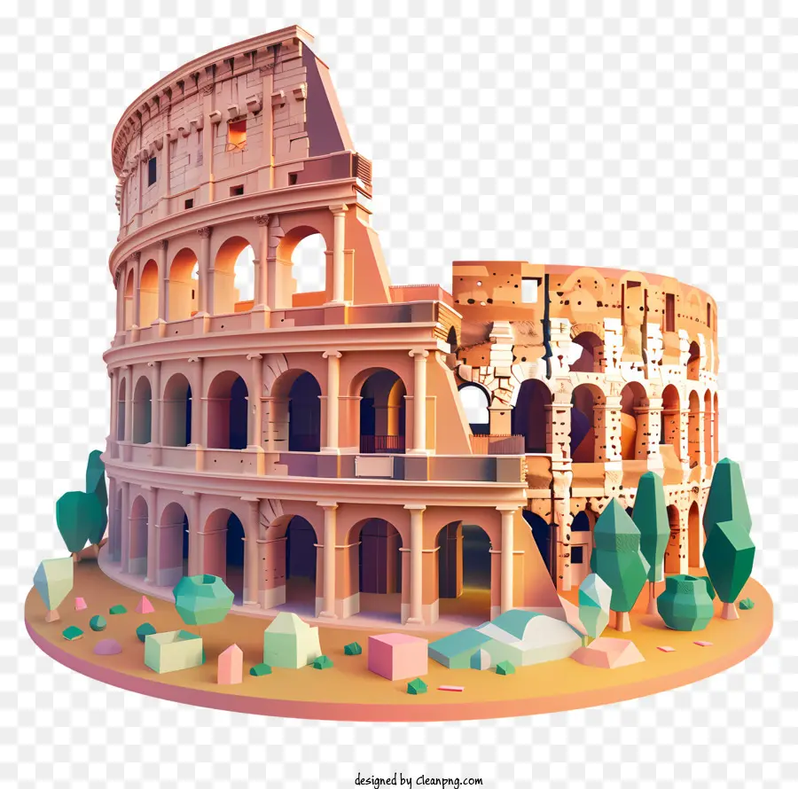 Roma，Colosseum PNG