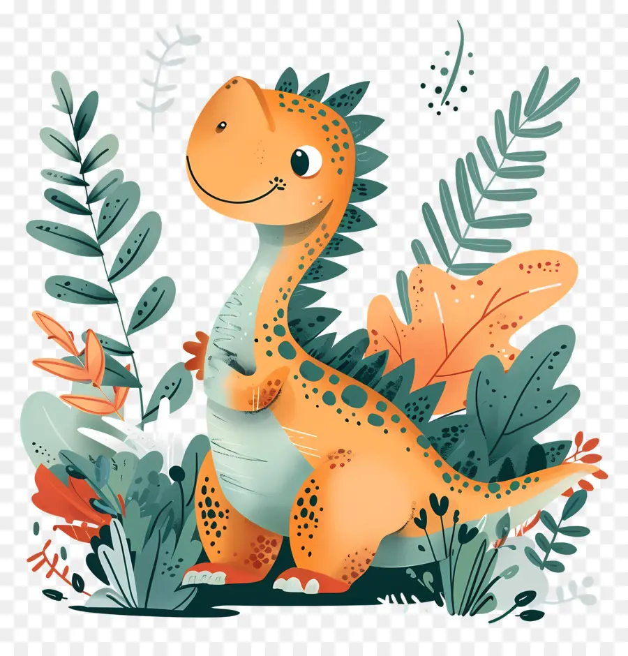 Dinosaurus，Imut Imut PNG