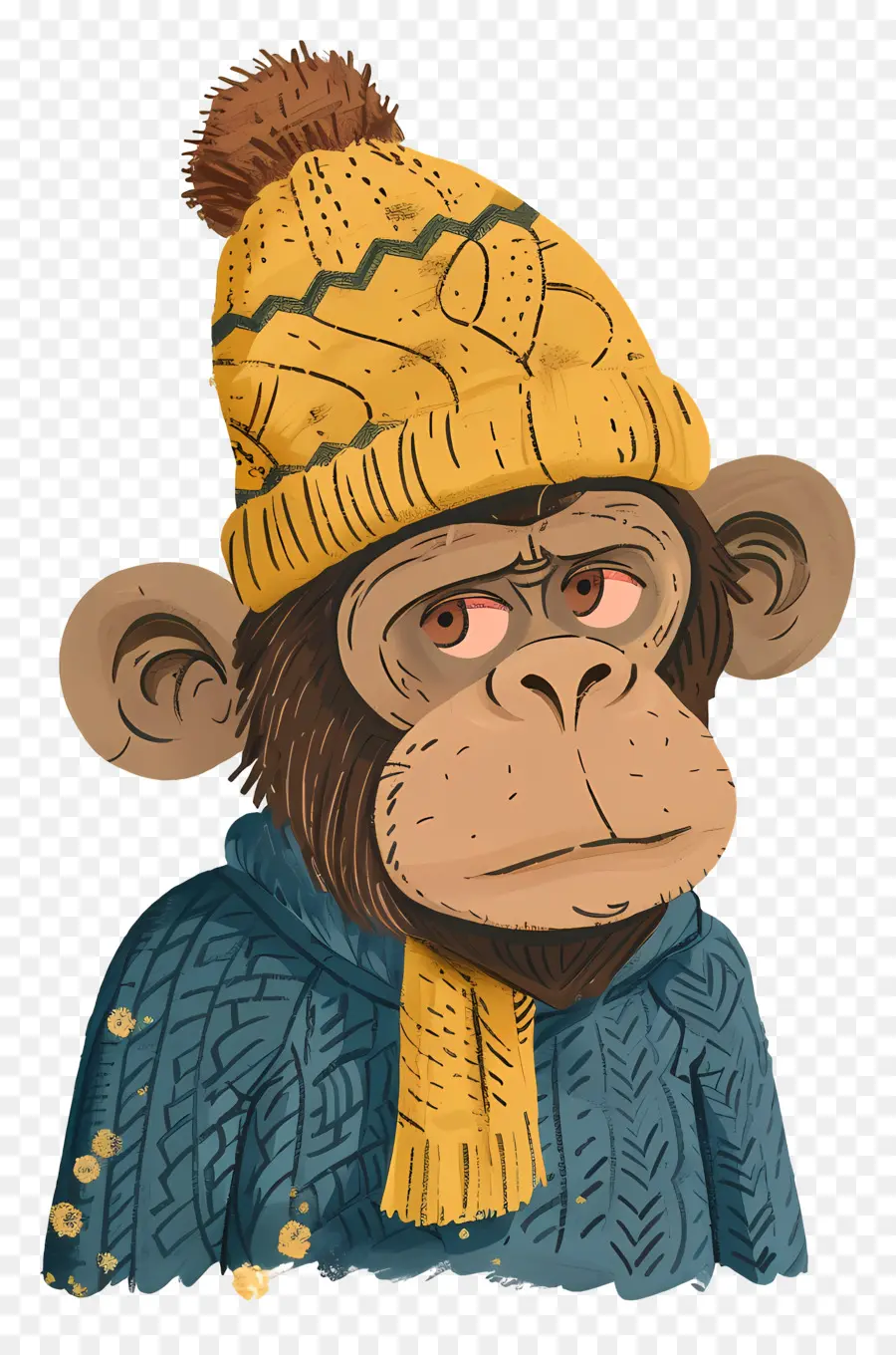 Curious George，Monyet PNG