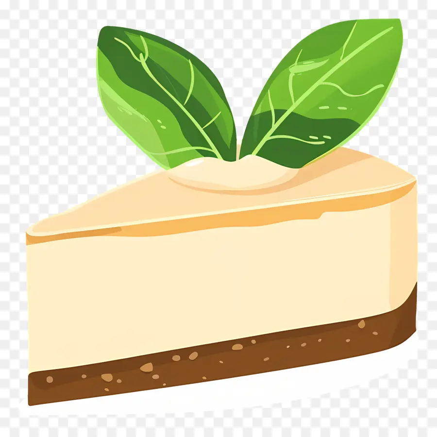 Kue Keju，Irisan Kue Keju PNG