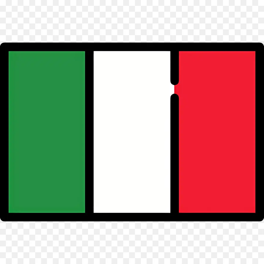 Bendera Italia，Hijau PNG