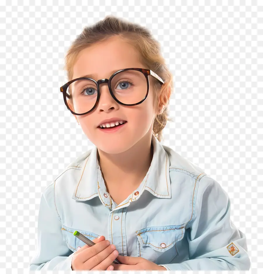 Kacamata，Anak PNG