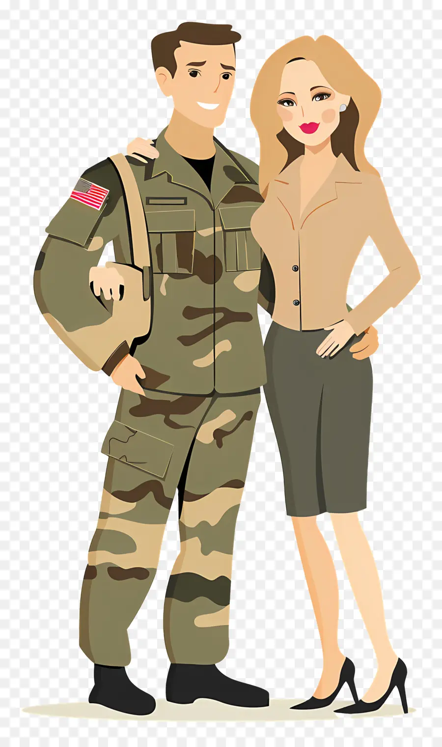 Pasangan Militer，Seragam Militer PNG