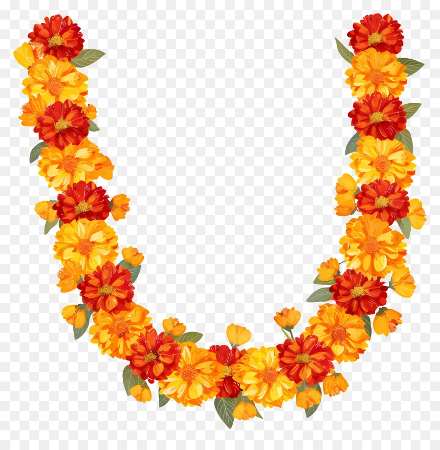 Karangan Bunga Marigold，Bunga Karangan Bunga PNG