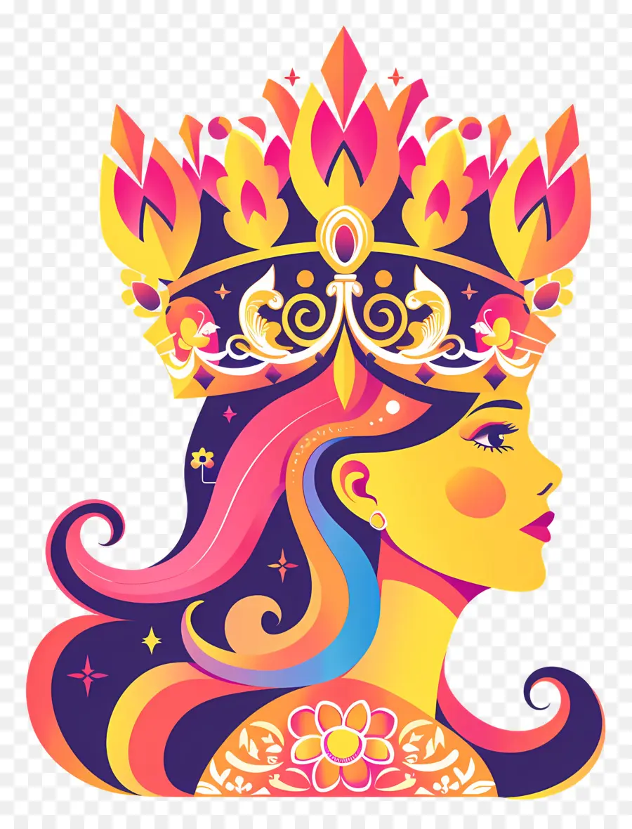 Mahkota Ratu，Wanita PNG