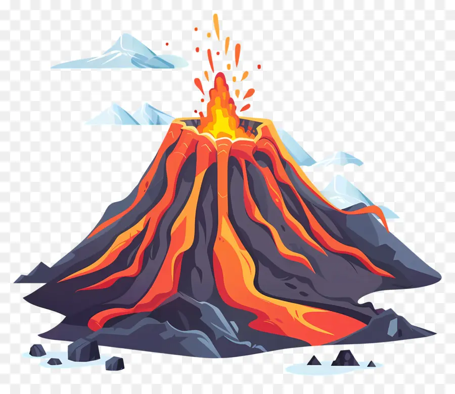 Gunung Berapi，Lava PNG