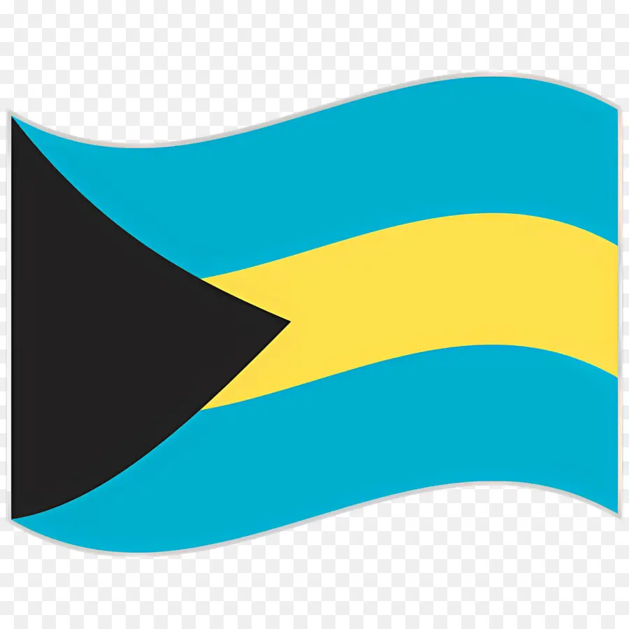 Bendera Bahama，Biru PNG