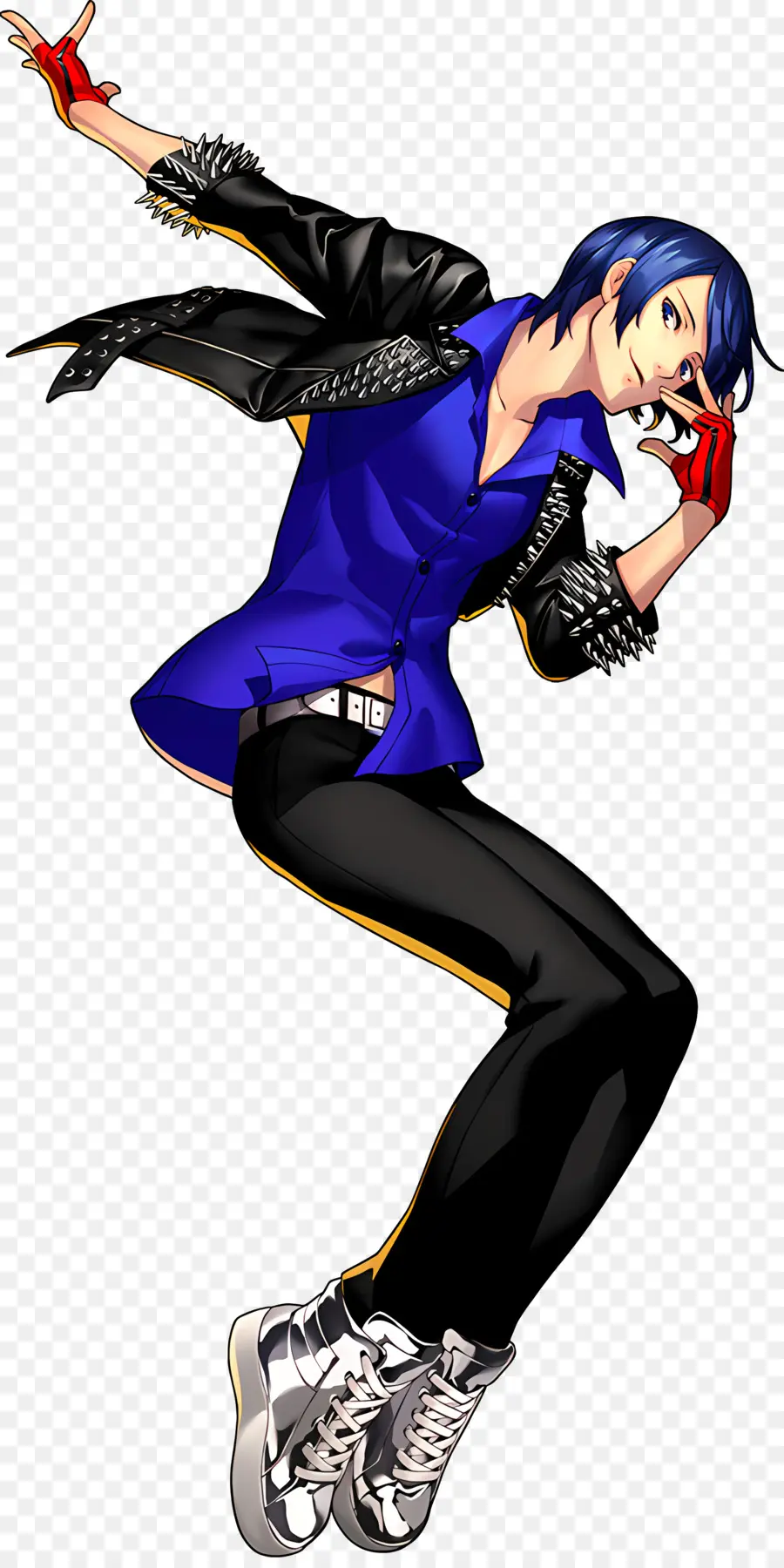 Shin Megami Tensei，Karakter Jaket Biru PNG